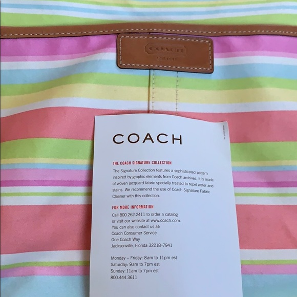 Colorful Coach purse - Picture 10 of 13
